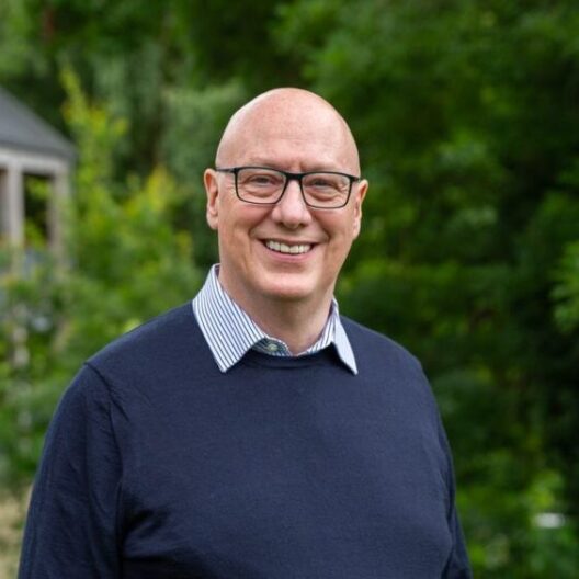 CAP's CEO Stewart McCulloch, stood outside smiling at the camera