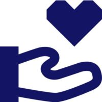 Hand holding a heart