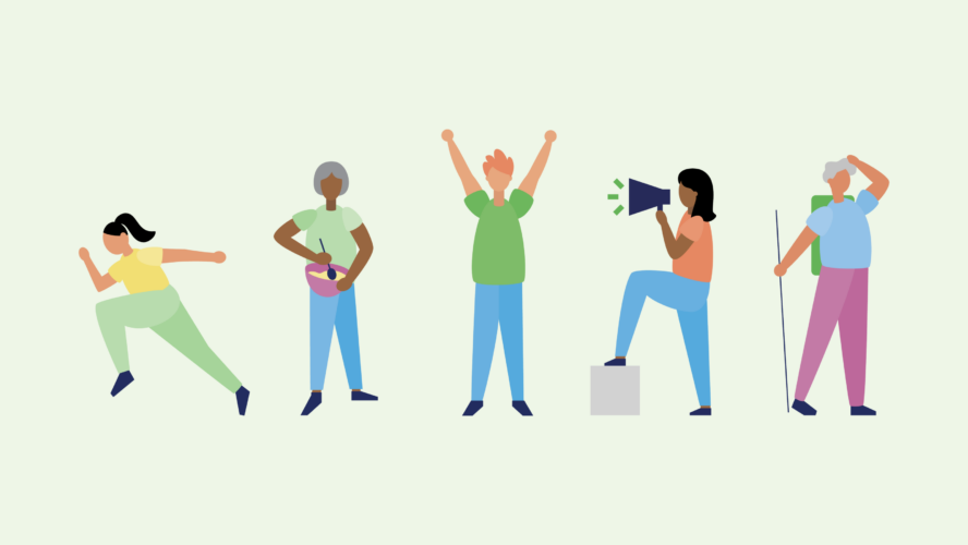 Fundraising illustrations