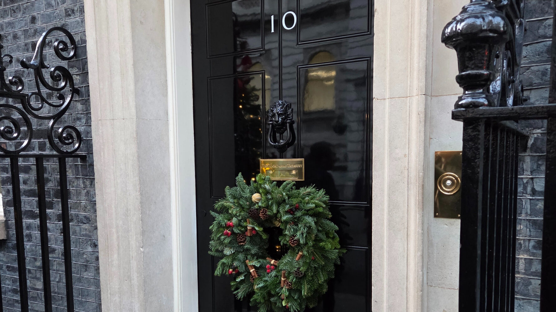 Number 10 Downing Street front door