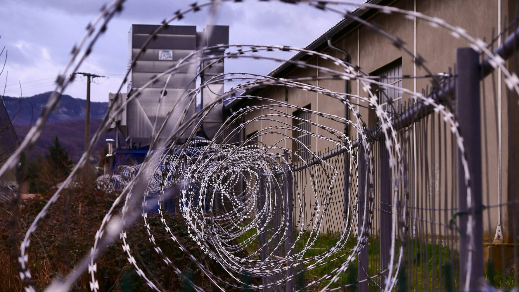 prison barbed wire