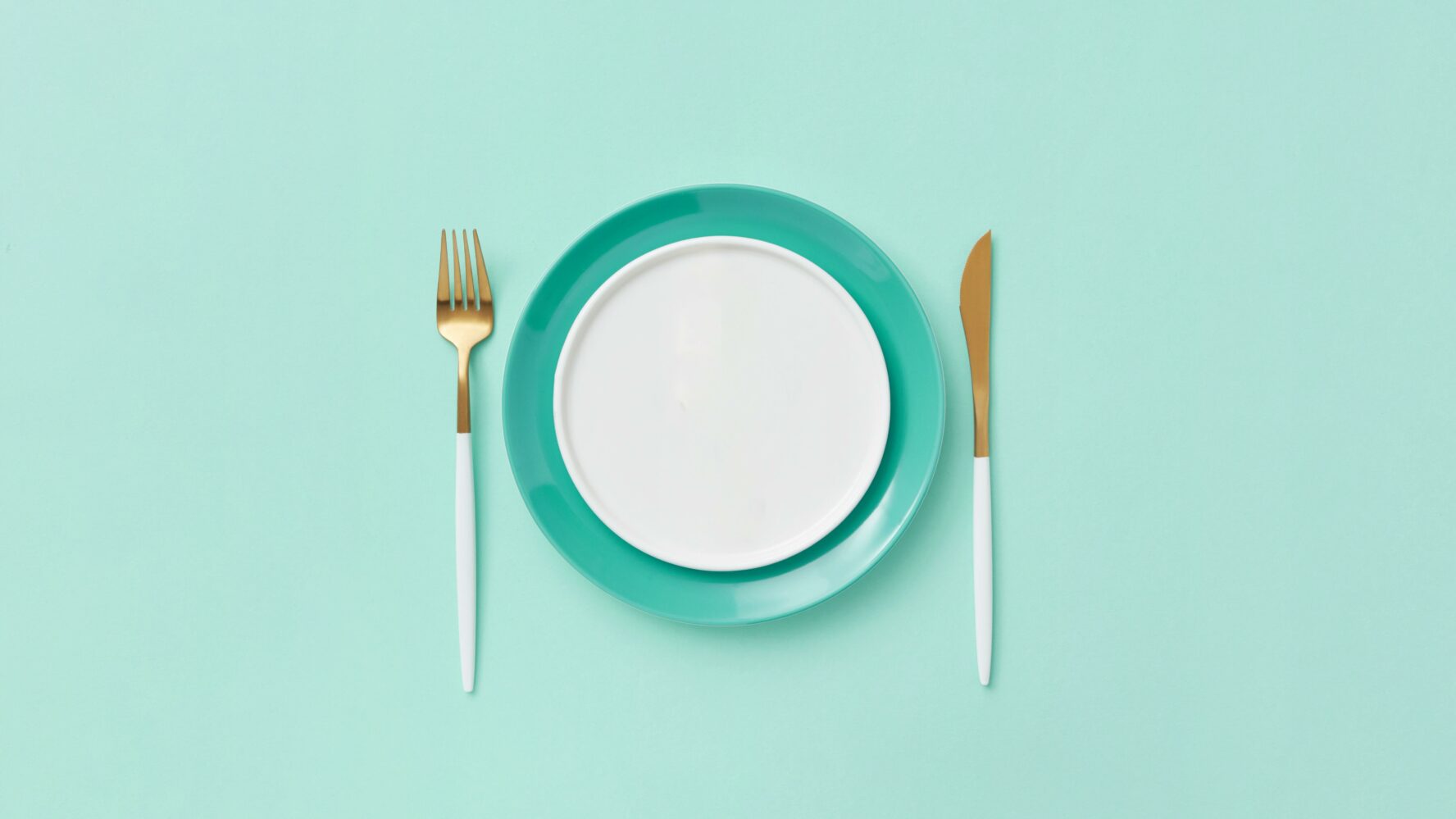 empty plate with no food