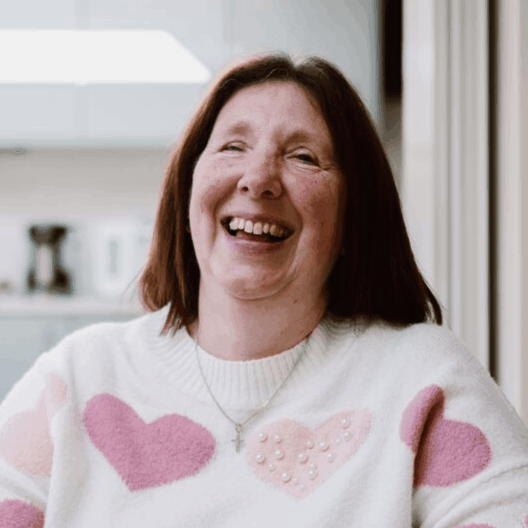 Angela, mum of three who lives with sight loss, now debt free