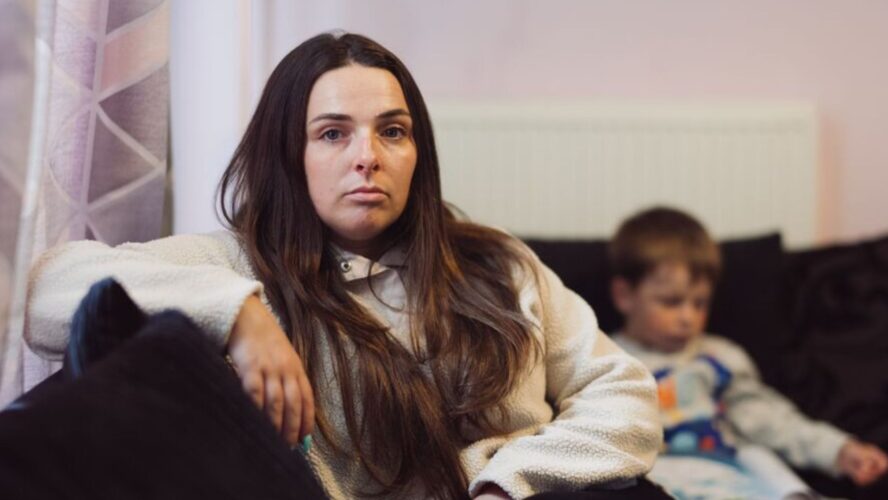 Jade, mum-of-three, was having to choose between paying the bills or feeding her children.