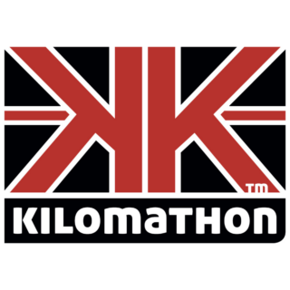 Union jack Kilomathon logo